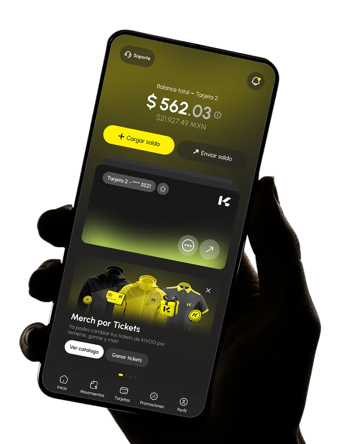 KIVOO App Mockup