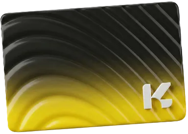 Tarjeta Kivoo Zero Amarilla